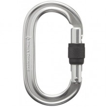 Карабін Black Diamond Oval Keylock Screwgate Polished